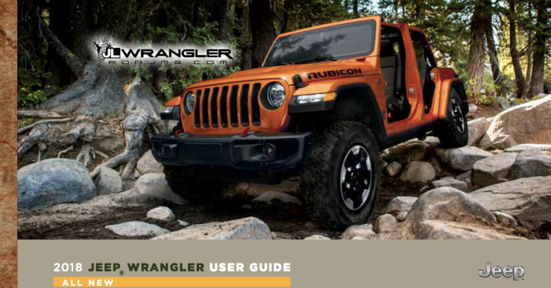 Illustration for article titled The Most Interesting Stuff We Found In The Leaked 2018 Jeep Wrangler Owner's Manual